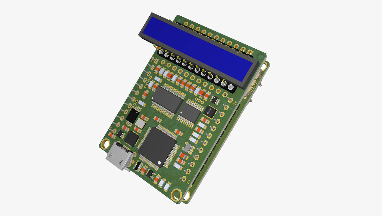 SDCM3 for CMOS Sensor S11639 with LAN Add-on, top