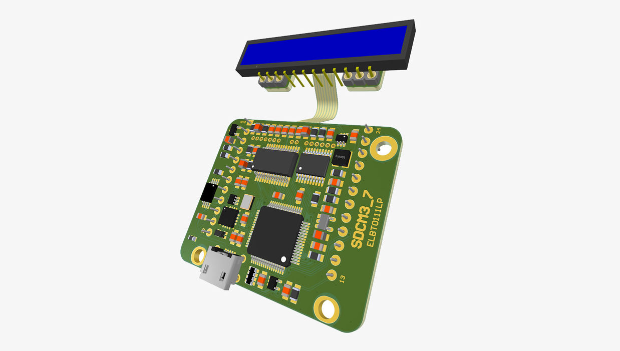 SDCM3-flex for CMOS Sensor S11639