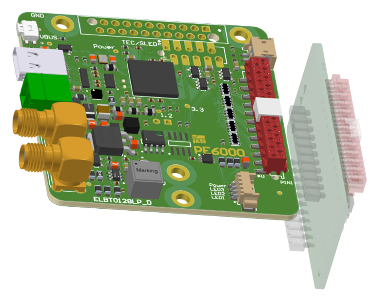 JETI readout electronics